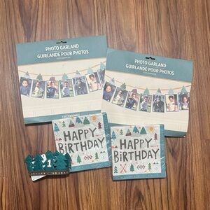 Party City Photo Garland with Forest Theme